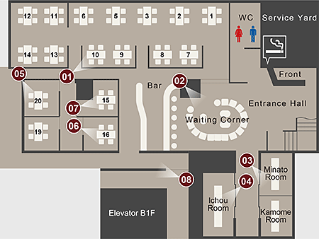 店舗　見取り図